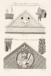 Frontons de deux edifices des Xe. et XIe. siècles. [...]