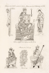 Costumes du Xe. siècle extraits de divers manuscrits de la bibliothèque du roi.