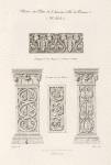 Pilastre du cloître de St. Sauveur, à Aix en Provence. (XIe. siècle.)