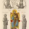 Figures d'empereurs et d'impératrice d'orient & d'occident.
