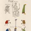 Costumes et meubles de XIme. siècle, tirés de pusieurs MSS. de la bibliothèque impériale.