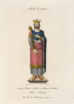 Louis-le-jeune, tiré de l'histoire des rois de France, par Dutillet, dédiée à Charles IX.