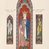 Figure de Saint Louis sous le nom de Salomon vitre de la croisée septentrionale, de la cathédrale de Chartres.