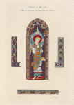 Vitrail du XIIIe. siècle. Placé au sanctuaire de Notre Dame de Chartres.