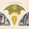 Portions de vitraux du XIIIème. siècle, [...]