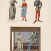Costumes du XIVe. siècle tirés du même roman, MS. No. 6964.