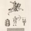 Costumes du XIVme. siècle tirés du livre de la chasse de Gaston Phébus comte de Foix MS. No. 7098.