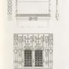 Cheminée et décoration de deux fenêtres de l'abbaye de St. Amand, à Rouen.