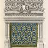 Cheminée du XVeme. siècle. Placée dans une maison que l'on croit avoir appartenue aux anciens comtes de Perigord; à Perigueux.