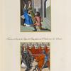 Peintures tirées du livre des marques de Rome & &. Roman composé en 1466. MS. no. 6767. Tournois ou l'on voit le juges du camp, placés sur l'estrade avec les dames.