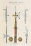 Hallebardes de la fin du XVe. siècle conservées au musée royal d'artillerie.