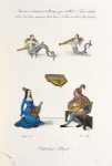 Musiciens et instrumens [sic] de musique pris du MS. no. 6808; intitulé: livre des echecs amoureux && dédié à Louis de France duc d'Orléans.