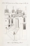 Hôtel de ville, représenté dans une peinture du temps de Louis, XII.