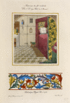 Intérieur du XVe. siècle MS. no. 290. Bib. de l'Arsenal.
