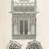 Couronnement d'un avant corps, du château de Fontaine Henri, près de Caen. Église St. Merry à Paris.