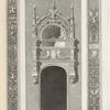 Porte et arabesques du château de Nantouillet, construit sous le règne de François 1er, (à sept lieues de Paris).