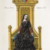 Figure de Louise de Savoie duchesse d'Angoulesme, régente du royaume et mère de François Ier.