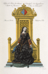 Figure de Louise de Savoie duchesse d'Angoulesme, régente du royaume et mère de François Ier.