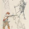 Costumes civils et militaires dessinés par divers maîtres en 1584 et 1612.