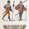 Soldats de la garde de Charles IX et Henry III.