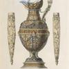 Aiguière du XVIe. siècle. (Cabinet de Mr. de Monville.) Couteau du XVIe. siècle. (Cabinet de Mr. Mansard.)