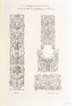 Arabesques du XVIe. siècle extraits d'un MS. de la bibliothèque de monsieur.