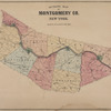 Outline Map of Montgomery Co. New York