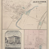 Alexander ( P.O.) [Village]; Heintz Hotel, Alexander, Genesee Co., N.Y. J. Heintz, Proprietor. Good livery in connection. ; South Alabama [Village]