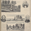 aple Hill Farm" Res. of J. C. Hall, Alexander, Genesee Co., N.Y. ; Johathan Hall. ; Temperance Sullings. ; Old House. ; Wm. Sullings. ; Res. of David Sullings, Esq., Batavia, N.Y.