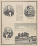A. T. Miner. ; Mrs. Caroline A. Miner. ; Mrs. Johanna Miner. ; Res. of A. T. Miner, Batavia, N.Y.