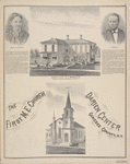 Mrs. P. R. Nichols. ; Store & Res. of J. Nichols, Darien TP., Genesee Co., N.Y. ; J. Nichols. ; The First M. E. Church, Darien Center, Genesee County, N.Y.