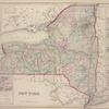Niagara River and Vicinity; Vicinity of New York; New York; Map of the Hudson River from New York to Saratoga Springs