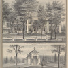Res. of The Late Dean Richmond, Batavia, N.Y. ; Richmond Mausoleum.