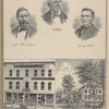 Colonel W. L. Coman. ; D. D. Waite. ; Cyrenius Walker. ; Masse's Bloock, Main St., Batavia, N.Y. ; H.S. Hutchins, Homoepathic Physician and Surgeon, Res. 45 State St., Office 89 Main St., Cor. Main & Jackson Sts., Batavia, N.Y.