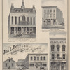 Opera House, Restaurant and Ice Cream Saloon, Fancy Confectionary and Bakery. We manufacture our Candies, and make our Pan Candies Daily, so they are always fresh. John Dellinger, ….Main Street …. Batavia, N.Y. ; Established 1864. Nos. 1, 3, & 5 State Street, Batavia, N.Y. All work warranted, also horse shoeing and repairing done promptly. ; Joseph Hamilton, Manufacturer of Marble & Granite Monuments, Tablets, Headstones, & c. Scotch Granite Monuments imported to order. Designs furnished on application. Nos. 22 & 24 Main St., Batavia, N.Y. ; H. & E. M. Mc. Cormick, Batavia, N.Y.