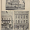 Genesee County Mills, J. G. Cameron, Propr., Manufacturer of choice patent process Flour. Cor. Main & Ellicott Sts., Batavia, N.Y. ; E. L. & G. D. Kenyon, Triple Store, No. 72 Main Street, Batavia, N.Y. ; Turner & Jones, Wholesale & Retailer in Fresh, Salt, and Smoked Meats, Pork, Lard, Hams, Bacon, Head-Cheese, Pork and Bologna Sausage. Nos. 51 & 53 Main St., Batavia, N.Y. C. H. Turner. J. H. Jones.