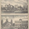 Res. of C. B. Thomson, Le Roy, Genesee Co., N.Y. ; Res. of H. S. Rider, Le Roy, N.Y. ; Res. of Judge L. N. Bangs, Le Roy, Genesee Co., N.Y. ; Lampson House, C. F. Gilson, Prop. Le Roy, N.Y.