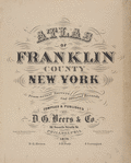 Atlas of Franklin County, New York.