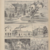 Residence of L. A. Parker, Town of Clarence. ; Stoves, Agricultural Implements, Castings of all Descriptions, Lathe and Machine Work, & c. ; Res. of Alex Goslin, Akron, Erie County, N.Y. ; Res. of Mr. W. N. Hoag, Akron, Erie Co., N.Y. ; Tenement House & Lumber Yards