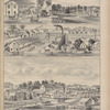 E. M. Jewetts Coopering Establishment Buffalo, N.Y. Office 216 Washington, St. ; Residence of G. Wolf. Flouring and Grist Mill of G & J. Wolf. Skinnersville Town of Amherst. Residence of J. Wolf.