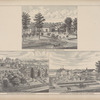 Residence of Geo. B. Ely, Esq., Cheektowaga; Residence of Nelson Reed, West Seneca, N.Y. ; Residence of H. D. Kirkover, Town of West Seneca.