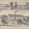 Grist Mill and Miller's Residence , Turbine - Water Wheels - Undershot, Paint Shop Store Houses, Barn and Rear of Factory; Saw Mill, J. Schoepflin & Sons Factory and Machine Shop, Gardenville town of West Seneca, Erie Co., N.Y.