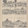 Residence of Mrs. A. K. Dart, Hamburg. ; Residence of S. H. Allen East Elma, N.Y. Residence of E. S. Allen. ; Farmers' Hotel Hamburg, N.Y. Grocery and Provision Store. John Kloepfer, Proprietor. ; O'Brian's Hotel, Big Tree, Town of Hamburg, N.Y.
