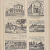 Res. of David C. Oatman, Angola, N.Y., County Clerk of Erie Co. ; Res. of James J. Ayer, Evans Centre, Erie Co., N.Y. ; Residence of Mrs. John Bedford, West Seneca. ; David C. Oatman, Angola, N.Y. Manufacturer of Clothing, Dealer in Dry Goods Groceries and General Merchandise also shipper of produce ; Res. of John Slada, Esq. Evans Tp. Erie Co., N.Y. ; Res. of M. G. Ingersoll, Evans Centre Erie Co., N.Y.