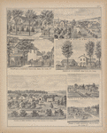 Residence of Ira C. Woodward. ; Woodward & Churchill's General Store, Boston, Erie County, N.Y. ; Residence of Amos Freeman, Town of East Hamburg, Erie County, N.Y. ; Residence of Wolfgang Miller, Town of Boston, Erie County, N.Y. ; Residence of D. Bartett, Brant Center, Erie County. ; Residence of V. R. Cary, Boston, Erie County, N.Y. ; Residence of James Bloodgood, Town of Concord, Erie County, N.Y.