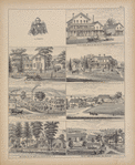 A. C. Osborn. ; Res. of A. C. Osborn, Holland, N.Y. ; Planing Mill and Residence of Horace Selleck, Holland, N.Y. Manufacturer of Flooring, Siding, Moulding, Fork, Hoe & Brown Handles & etc. Dealer in Agricultural Implements ; Residence of J. Mc. Beth, M. D., Wales Center, N.Y. ; Wills House, Marilla, Erie Co., N.Y., R. G. Wills, Prop. ; Res. of S. H. Galloway, Aurora, N.Y. ; Res. of Niles C. Taber, Marilla, N.Y. ; Res. of Jonathan stedman, Esq, Marilla.