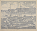Poughkeepsie Marine Railways Yacth & Ships Building Yard, Goe. T. Polk, Proprietor.