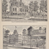 Res. of W.C. Bronson, North Broadway Saratoga Springs, N.Y. ; Temple Grove Seminary, Saratoga Springs, N.Y.