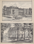 Medical Institute, T.E. Allen, M.D. Proprietor Circular St. Saratoga Springs, N.Y. ; Residence of Seymour Ainsworth, Esq. Saratoga Springs