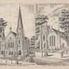 Methodist Church Washington St. Saratoga Springs, N.Y. ; Episcopal Church. Washington St. Saratoga Springs, N.Y.